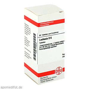 LACHESIS D 6 Tabletten