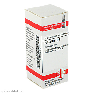 PULSATILLA D 6 Globuli