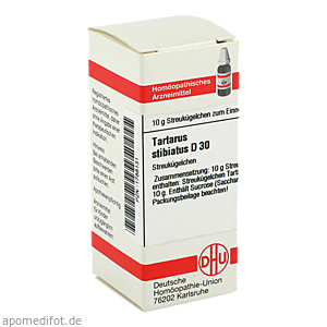 TARTARUS STIBIATUS D 30 Globuli