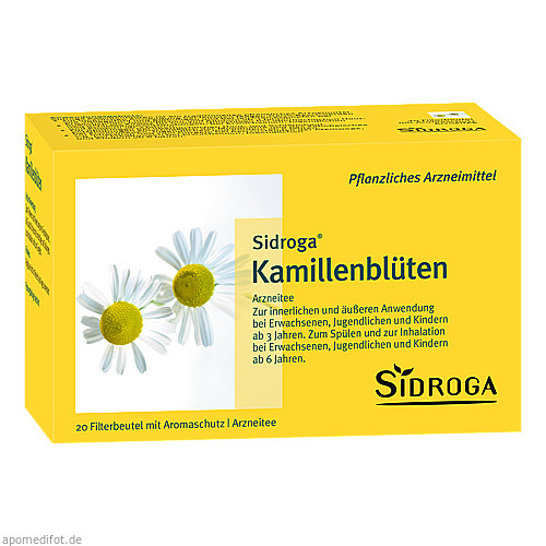 SIDROGA Kamillenblüten Tee Filterbeutel