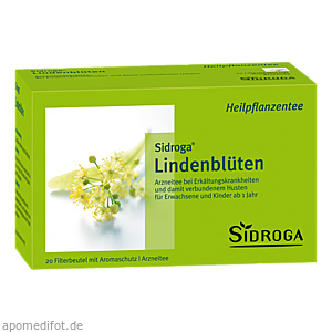 SIDROGA Lindenblüten Tee Filterbeutel