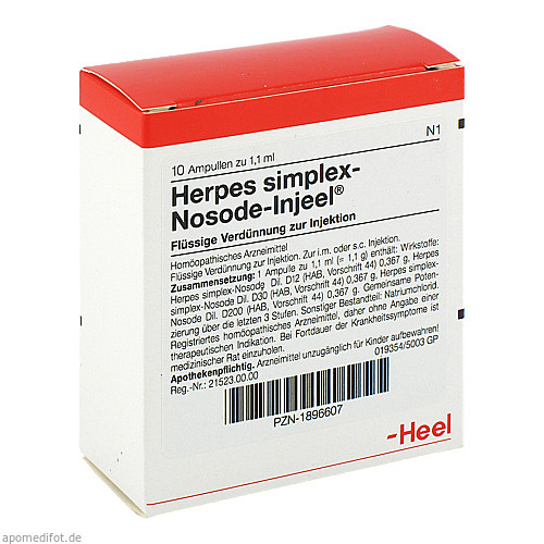 HERPES SIMPLEX Nosode Injeel Ampullen
