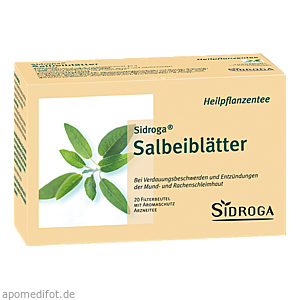 SIDROGA Salbeiblätter Tee Filterbeutel