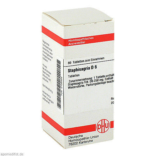 STAPHISAGRIA D 6 Tabletten