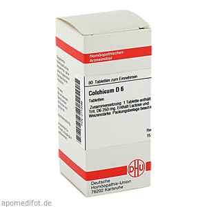 COLCHICUM D 6 Tabletten
