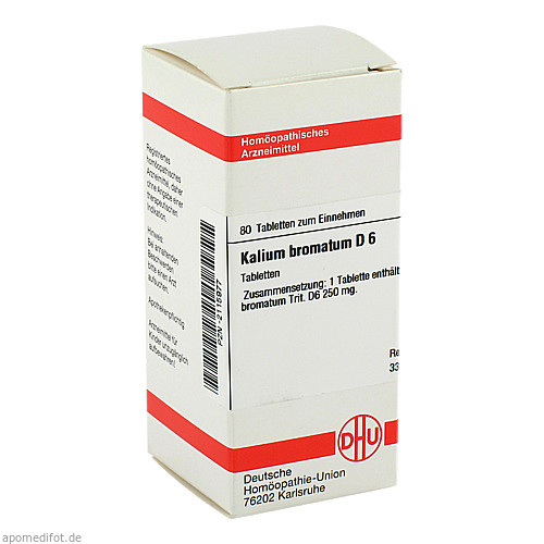 KALIUM BROMATUM D 6 Tabletten