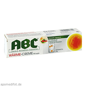 ABC Wärme-Creme Capsicum Hansaplast med