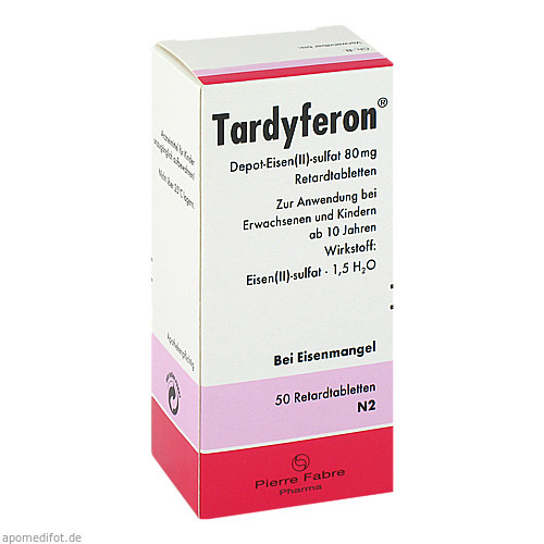 TARDYFERON Depot-Eisen(II)-sulfat 80 mg Retardtab.
