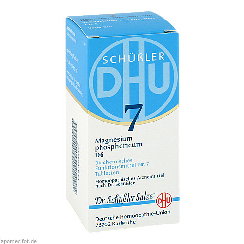 BIOCHEMIE DHU 7 Magnesium phosphoricum D 6 Tabl.