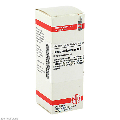 FUCUS VESICULOSUS D 6 Dilution