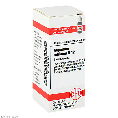 ARGENTUM NITRICUM D 12 Globuli
