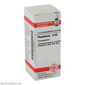PHOSPHORUS D 30 Globuli