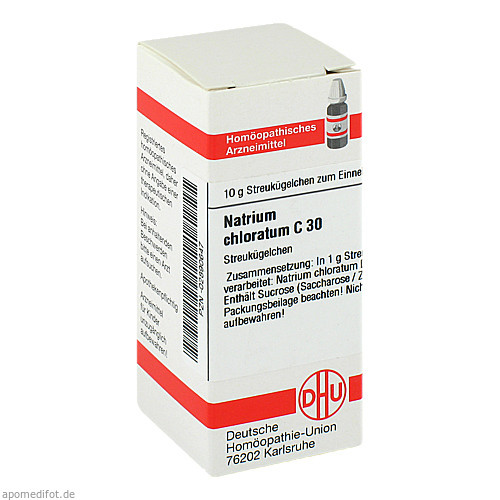 NATRIUM CHLORATUM C 30 Globuli