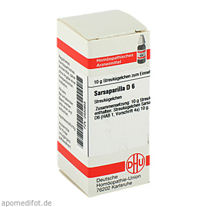 SARSAPARILLA D 6 Globuli