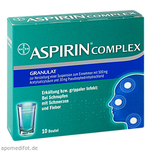 ASPIRIN Complex Btl.m.Gran.z.Herst.e.Susp.z.Einn.