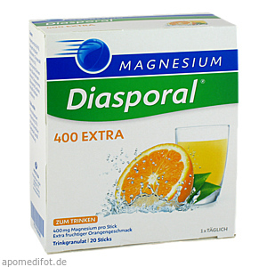 MAGNESIUM DIASPORAL 400 Extra Trinkgranulat