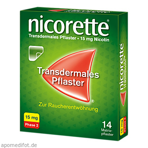 NICORETTE TX Pflaster 15 mg