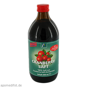 CRANBERRY SAFT 100% Frucht