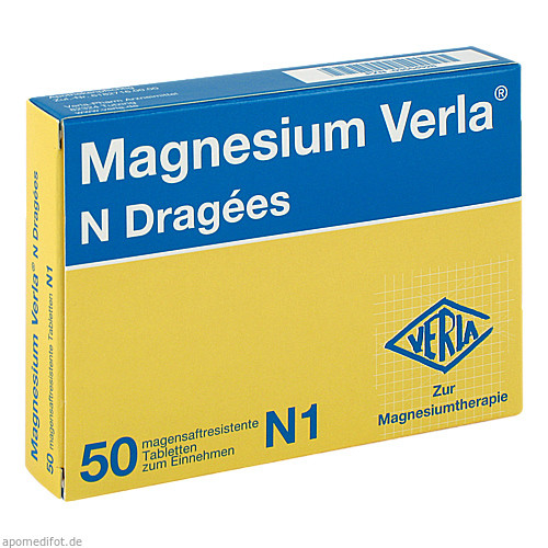 MAGNESIUM VERLA N Dragees