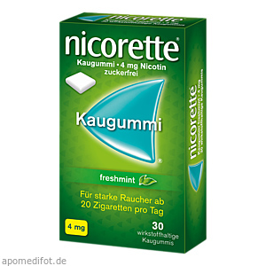 NICORETTE Kaugummi 4 mg freshmint