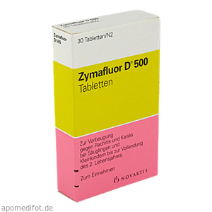 ZYMAFLUOR D 500 Tabletten