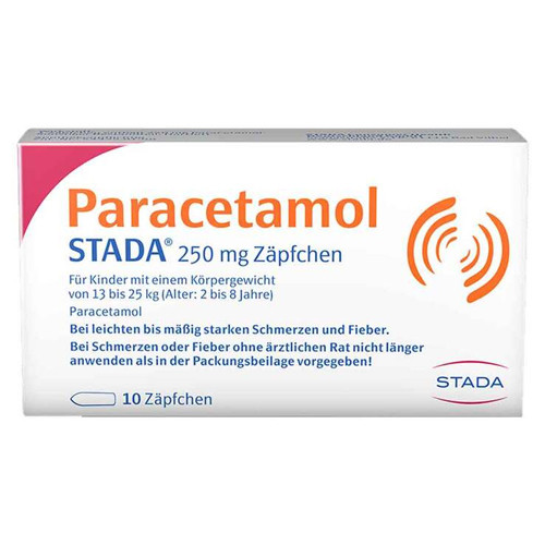 PARACETAMOL STADA 250 mg Zäpfchen
