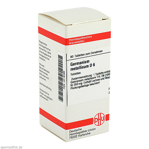 GERMANIUM METALLICUM D 6 Tabletten