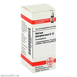 NATRIUM PHOSPHORICUM D 12 Globuli