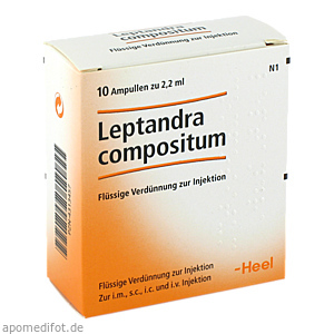 LEPTANDRA COMPOSITUM Ampullen