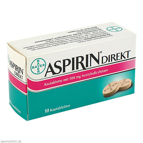 ASPIRIN Direkt Kautabletten