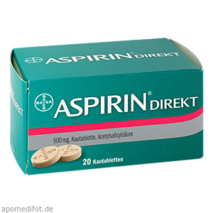 ASPIRIN Direkt Kautabletten