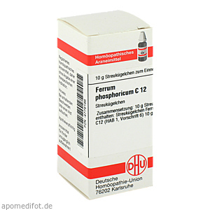 FERRUM PHOSPHORICUM C 12 Globuli