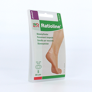 RATIOLINE protect Blasenpflaster 3,8x6 cm klein