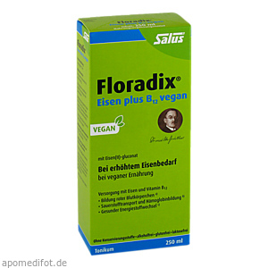 FLORADIX Eisen plus B12 vegan Tonikum