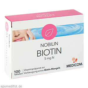 NOBILIN Biotin 5 mg N Tabletten