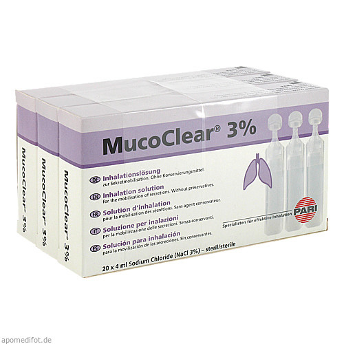 MUCOCLEAR 3% NaCl Inhalationslösung