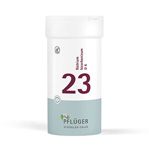 BIOCHEMIE Pflüger 23 Natrium bicarbonicum D 6 Tab.