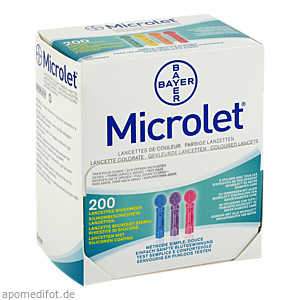 MICROLET Lanzetten farbig