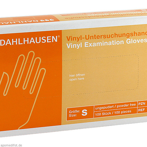 VINYL Handschuhe ungepudert Gr.S