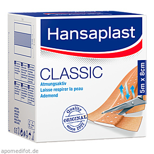 HANSAPLAST Classic Pflaster 8 cmx5 m