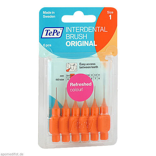 TEPE Interdentalbürste 0,45mm orange