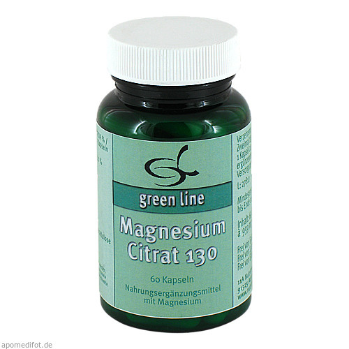 MAGNESIUMCITRAT 130 mg Magnesium Kapseln