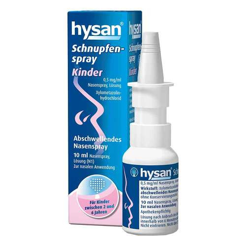 HYSAN Schnupfenspray Kinder