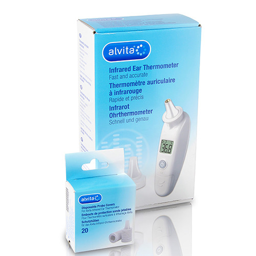 ALVITA Infrarot-Ohrthermometer
