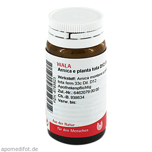 ARNICA E Planta tota D 12 Globuli