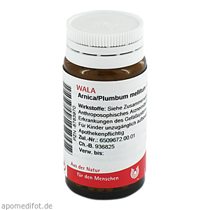 ARNICA/PLUMBUM /Mellitum Globuli