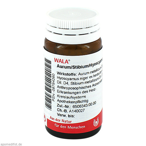 AURUM/STIBIUM/Hyoscyamus Globuli