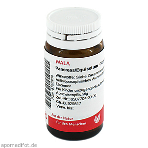 PANCREAS/EQUISETUM Globuli