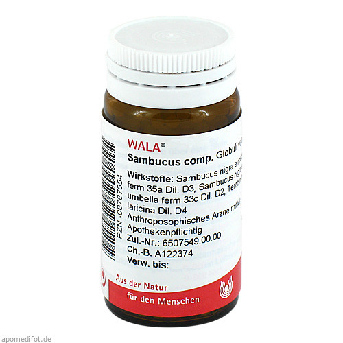 SAMBUCUS COMP Globuli