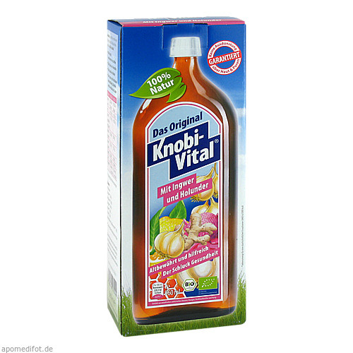 KNOBIVITAL mit Ingwer und Holunder Bio